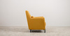 Кресло для отдыха Барселона ТК 671 велюр Diagonal 540 желтый