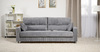 Диван-кровать прямой Изабель ТД 735 велюр Романс грей cерый