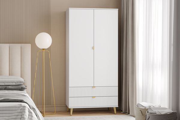 Спальня Дакота композиция 2 меренга, белый