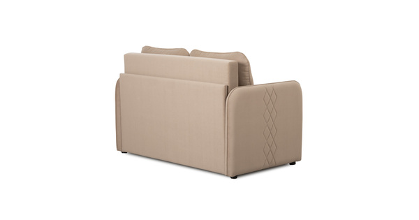 Диван-кровать прямой Юта (120) ТД 521 велюр Вивальди 21 латте